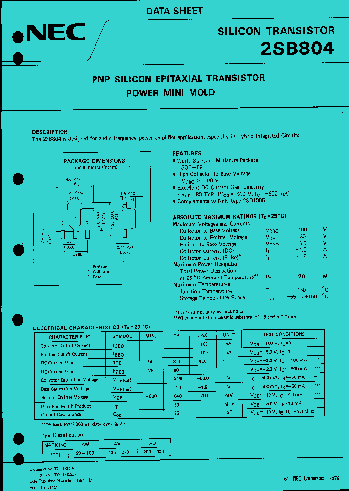 2SB804_6937.PDF Datasheet