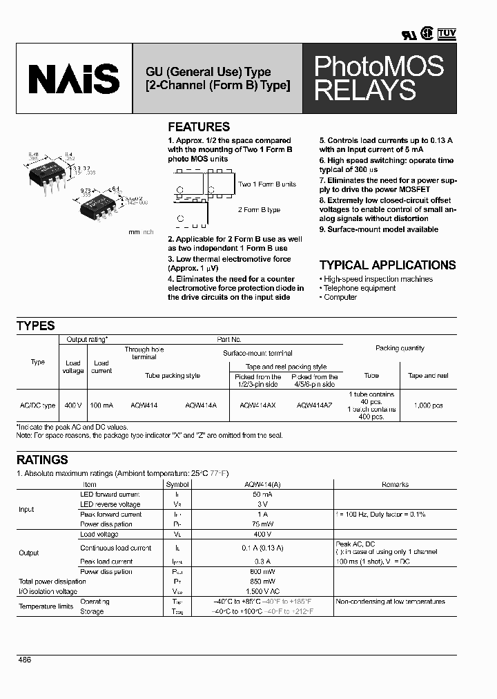 AQW414_141331.PDF Datasheet