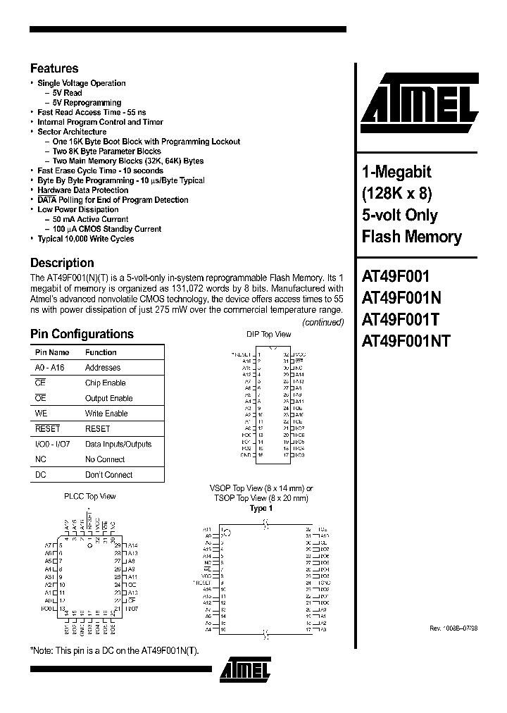 AT49F001_111480.PDF Datasheet