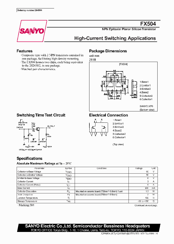 FX504_47559.PDF Datasheet