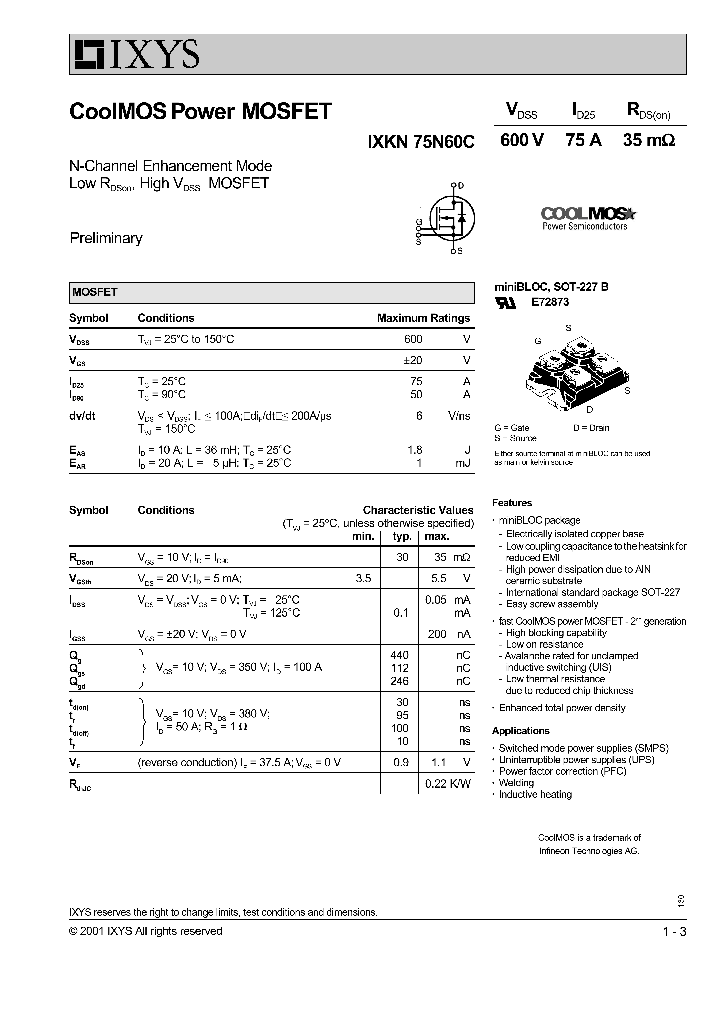 IXKN75N60_194523.PDF Datasheet