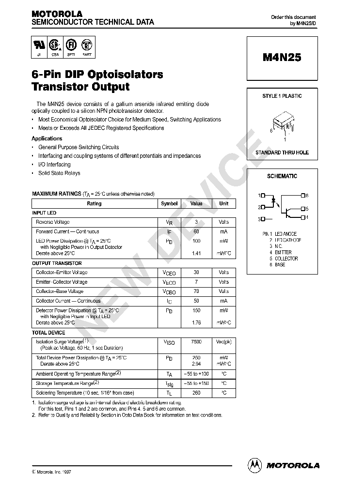 M4N25_10399.PDF Datasheet