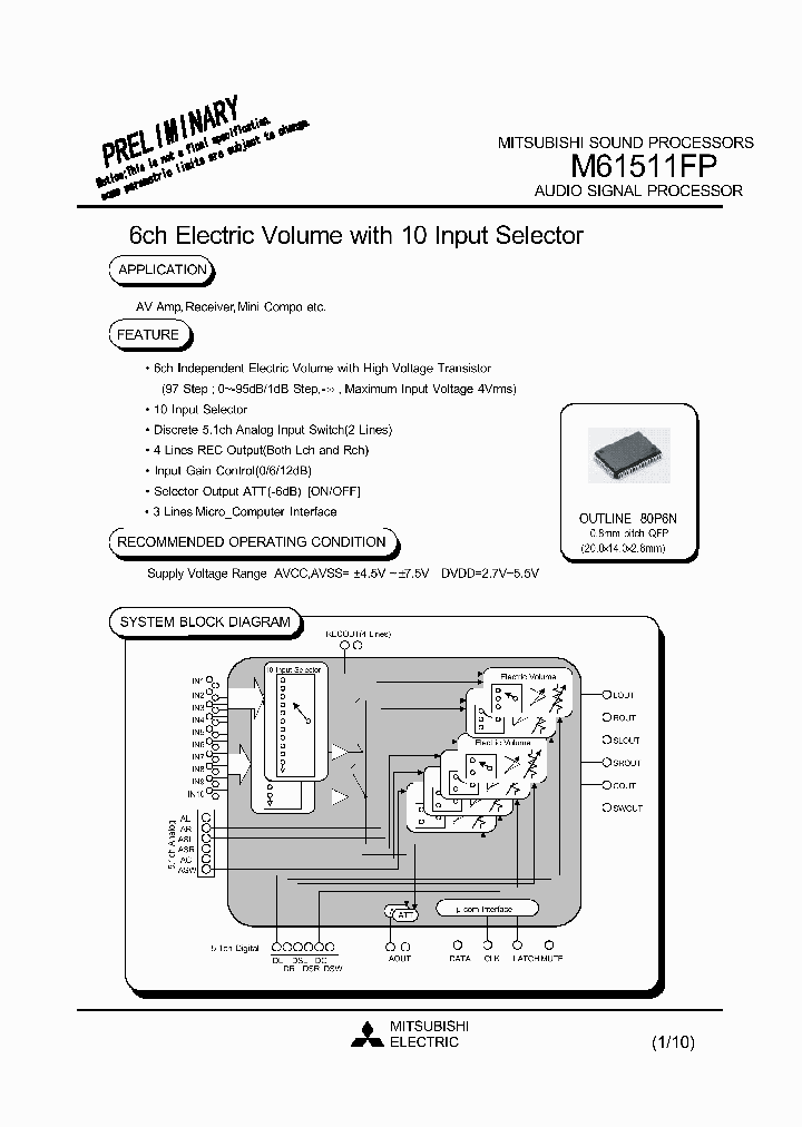 M61511FP_145411.PDF Datasheet