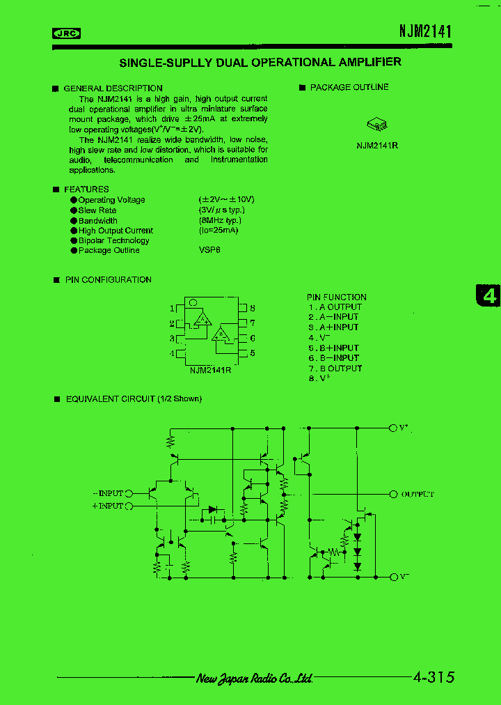 NJM2141_33355.PDF Datasheet