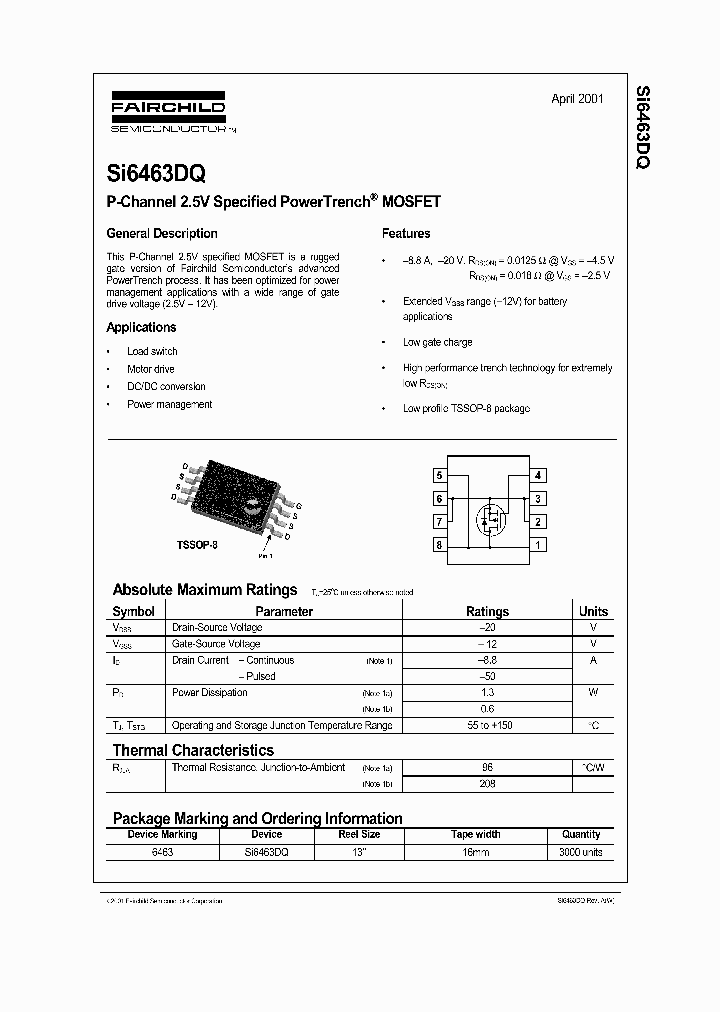 SI6463DQ_167610.PDF Datasheet