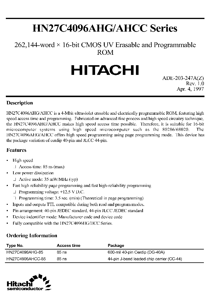 C4096AHG_279814.PDF Datasheet