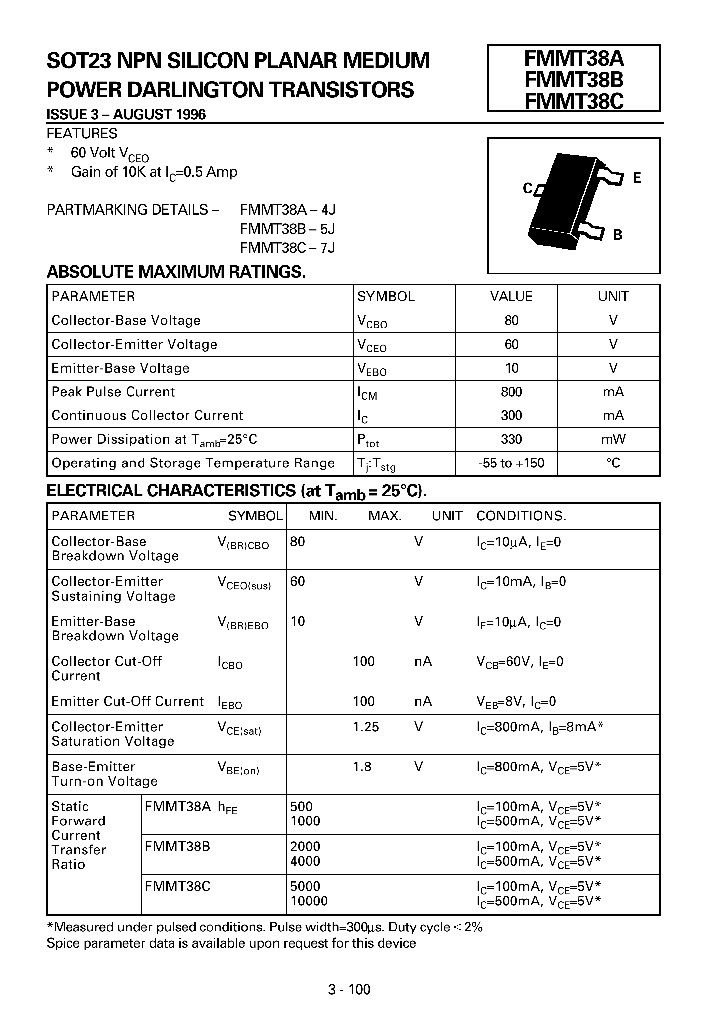 FMMT38C_268030.PDF Datasheet