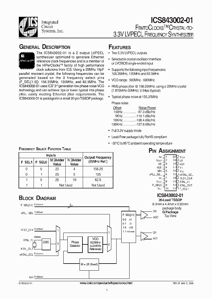 ICS843002-01_285360.PDF Datasheet