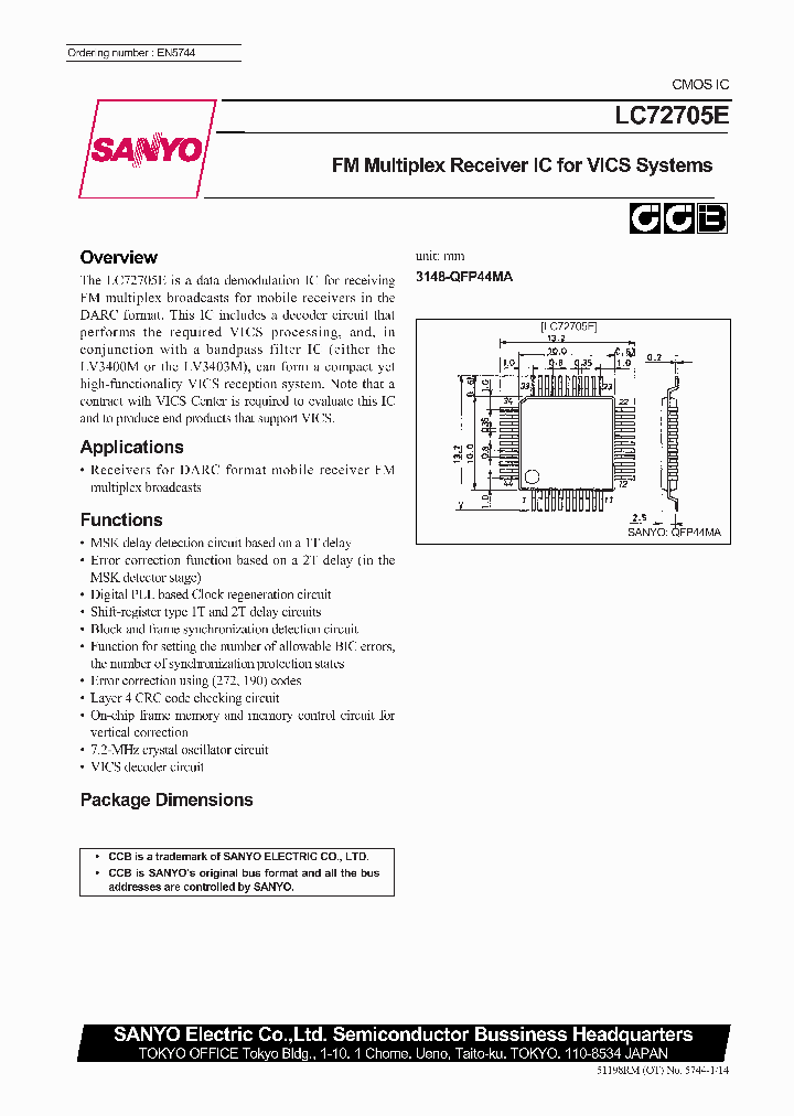 LC72705E_282250.PDF Datasheet
