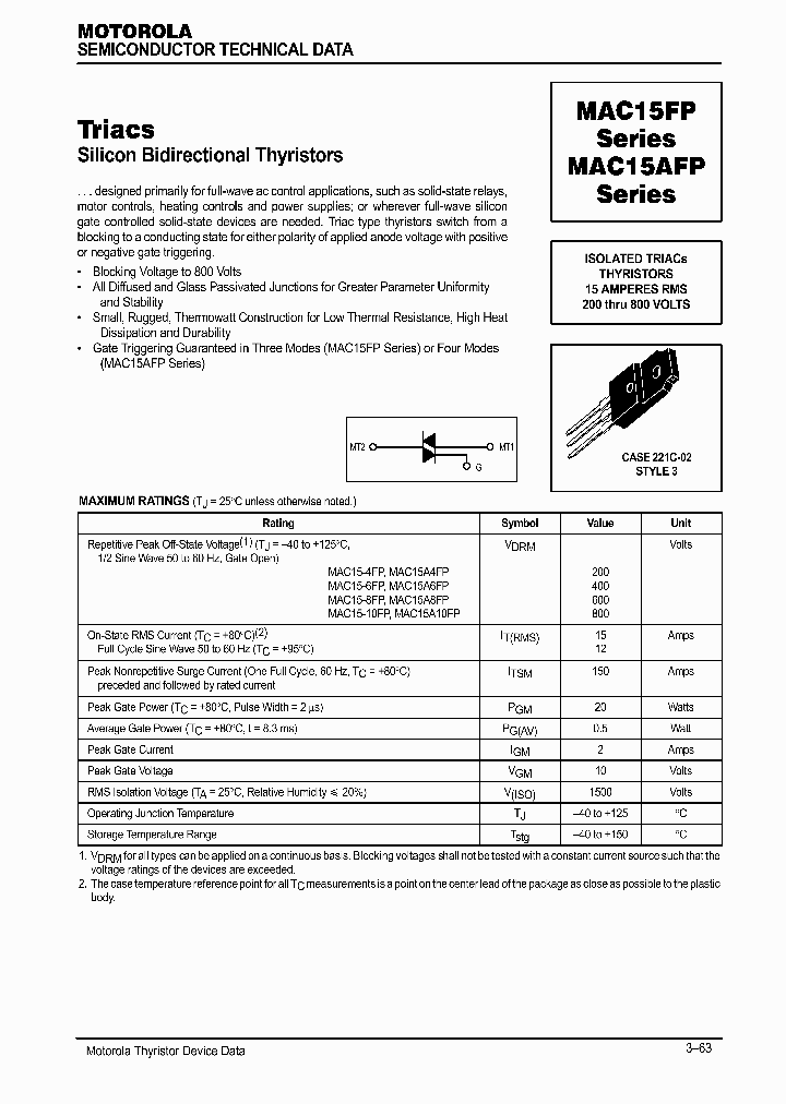 MAC15-4FP_239307.PDF Datasheet