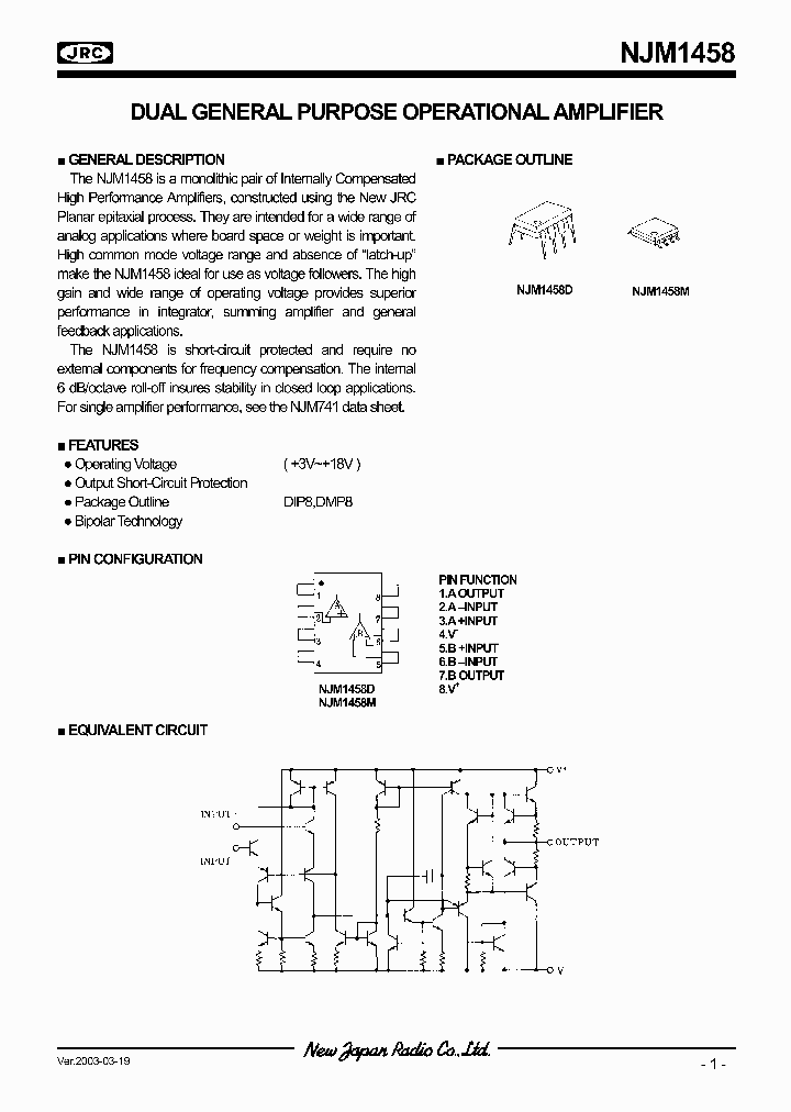 NJM1458_281351.PDF Datasheet