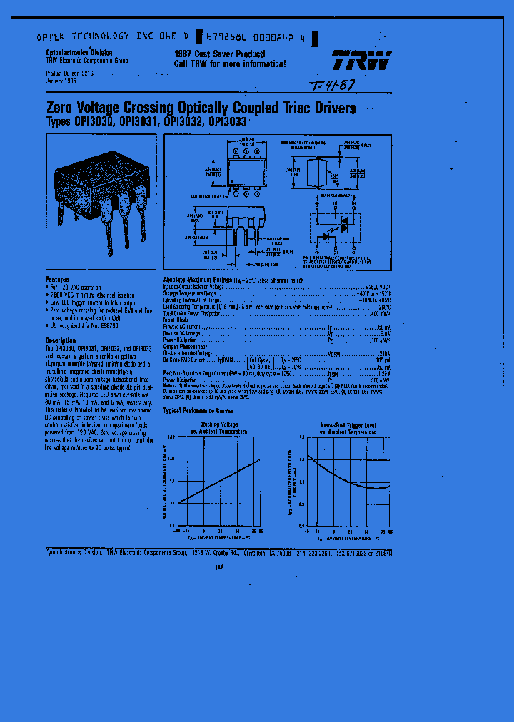 OPI3030_292900.PDF Datasheet