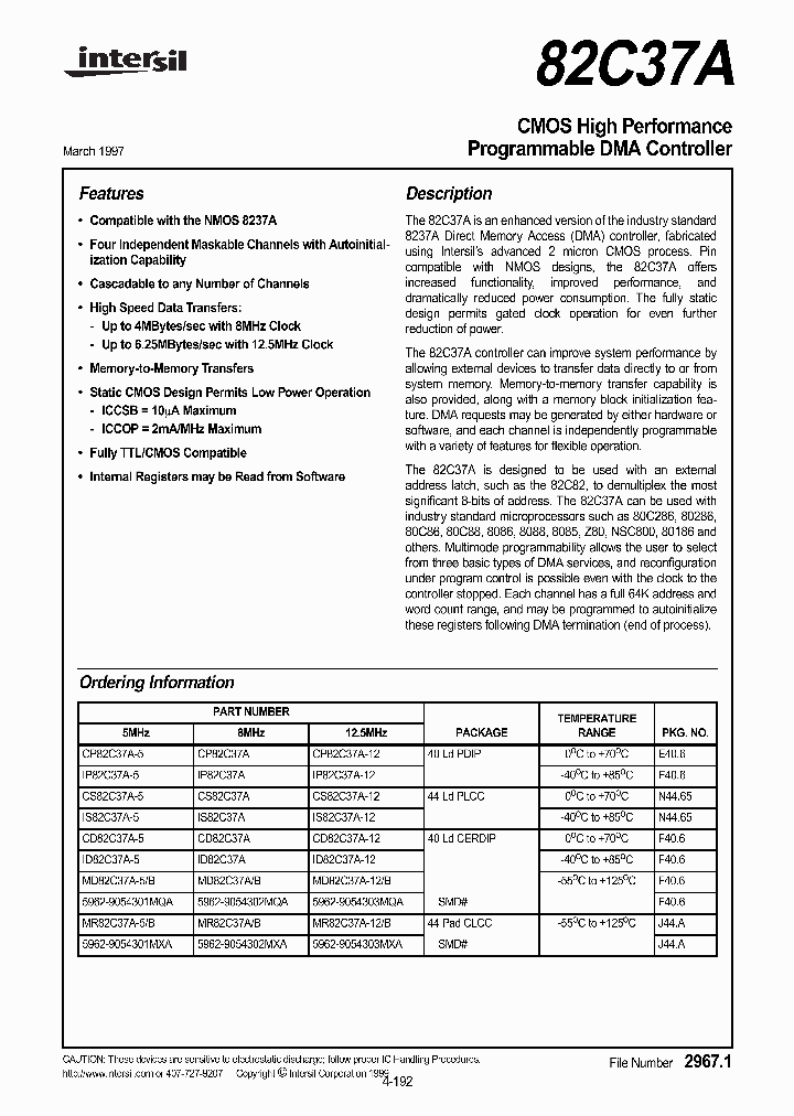 IS82C37A_262010.PDF Datasheet