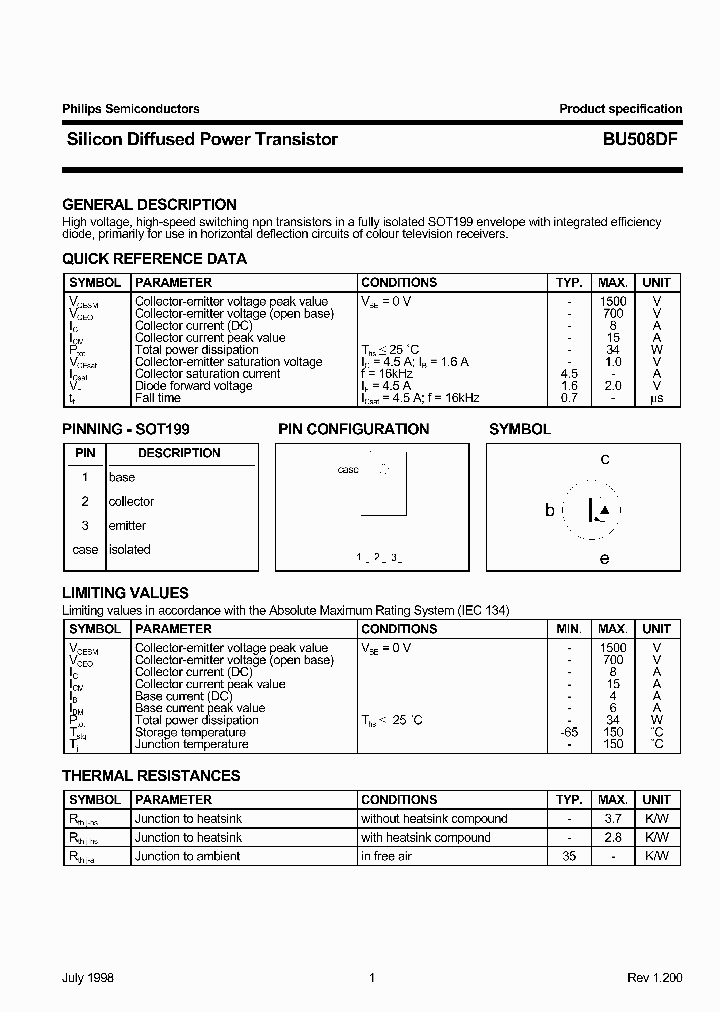 BU508DF_200819.PDF Datasheet