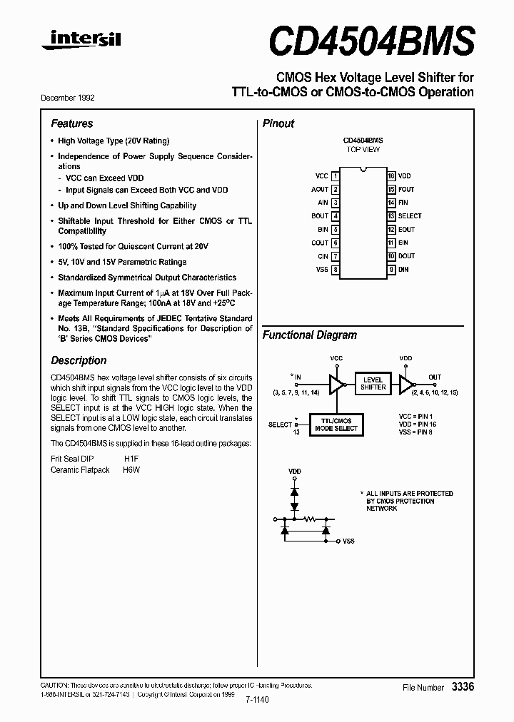 Cd4504 схема включения