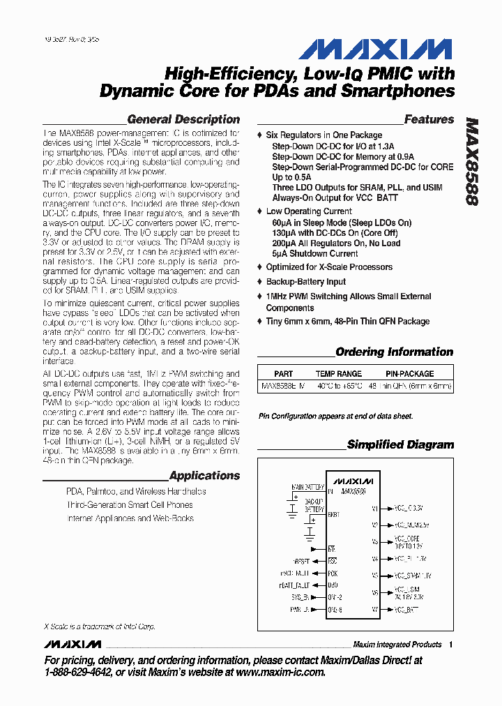 MAX8588_357859.PDF Datasheet