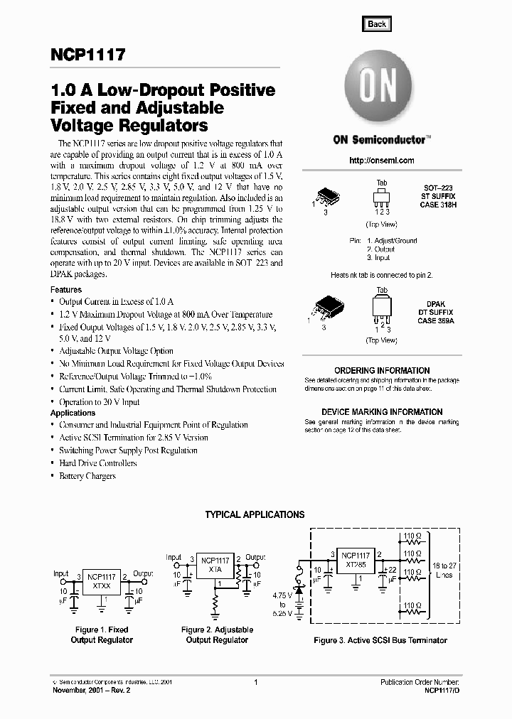 NCP1117_382409.PDF Datasheet