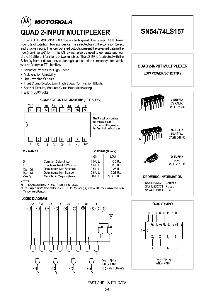 SN5474LS157_355411.PDF Datasheet