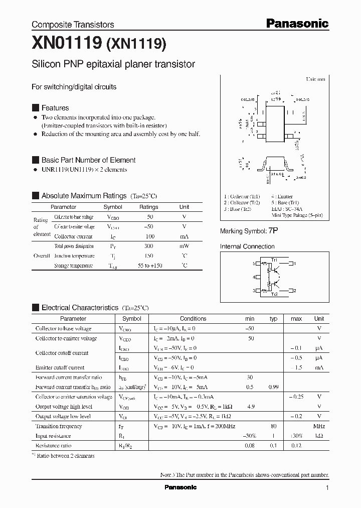 XN1119_349359.PDF Datasheet