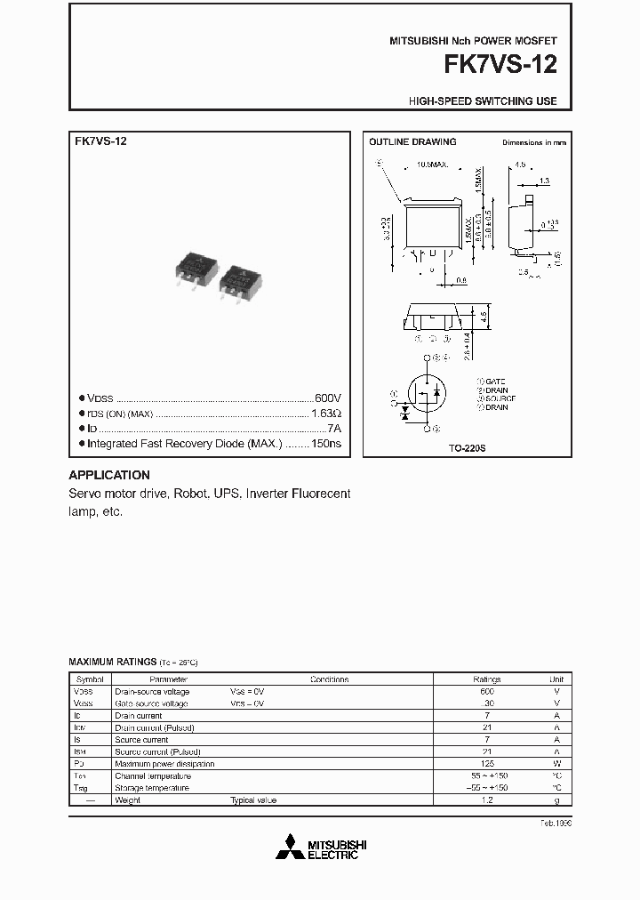 FK7VS-12_411817.PDF Datasheet