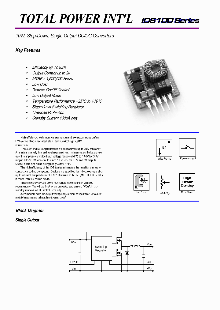 IDS100_434494.PDF Datasheet