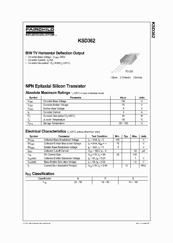 KSD362_425257.PDF Datasheet