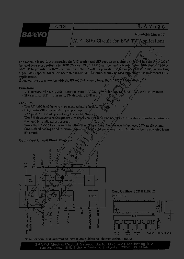 LA7535_393395.PDF Datasheet