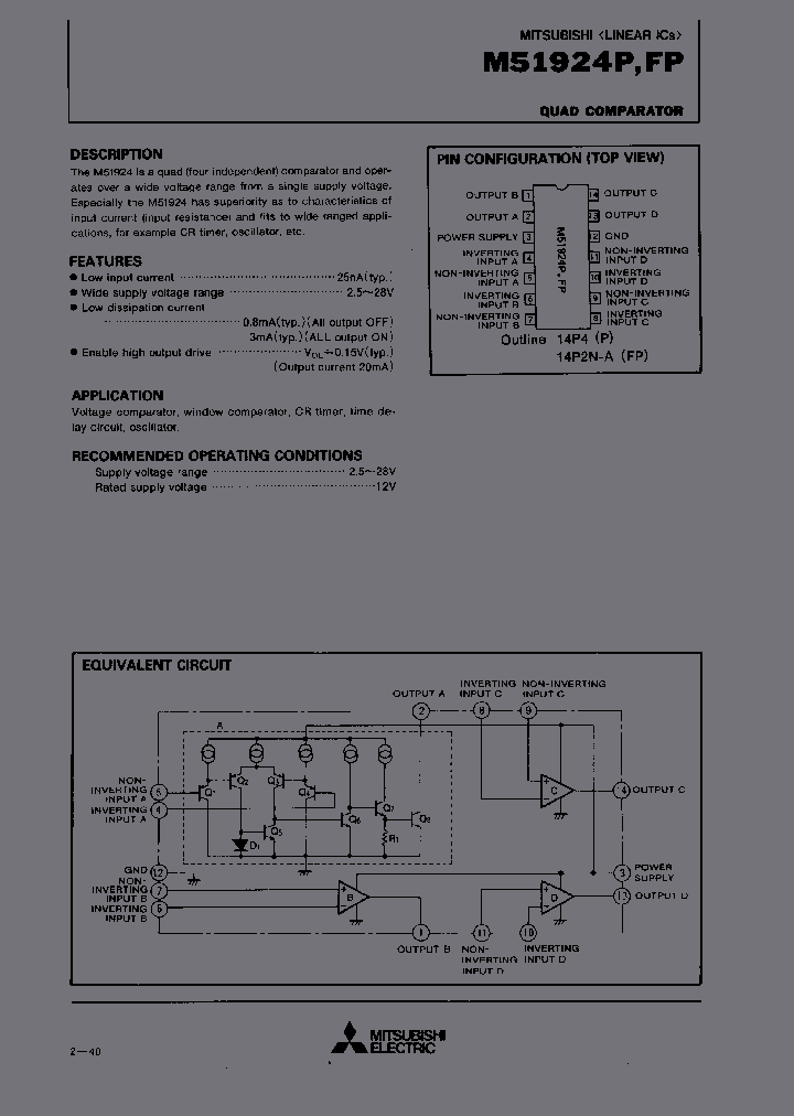 M51924P_433450.PDF Datasheet