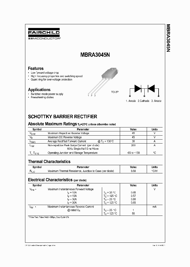 MBRA3045N_421217.PDF Datasheet