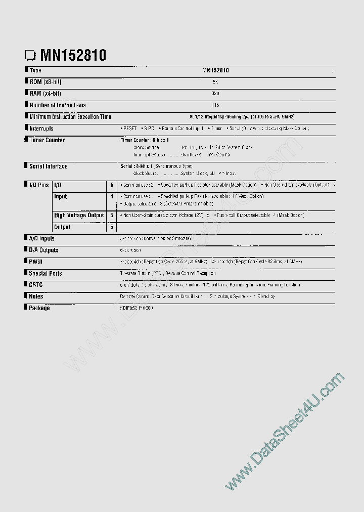 MN152810_394631.PDF Datasheet