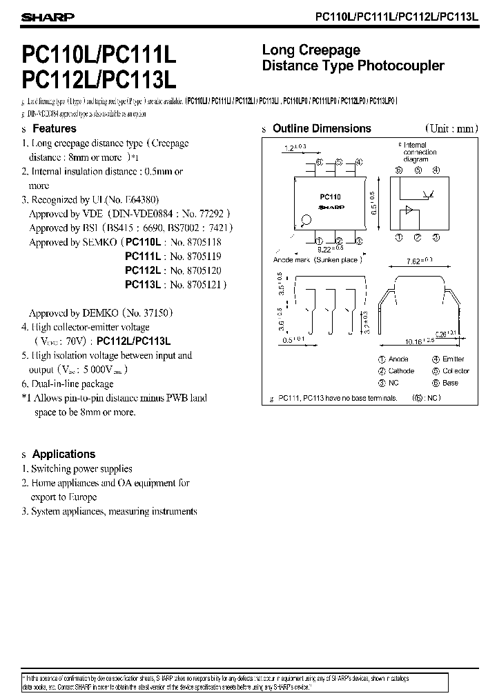 PC110_42161.PDF Datasheet