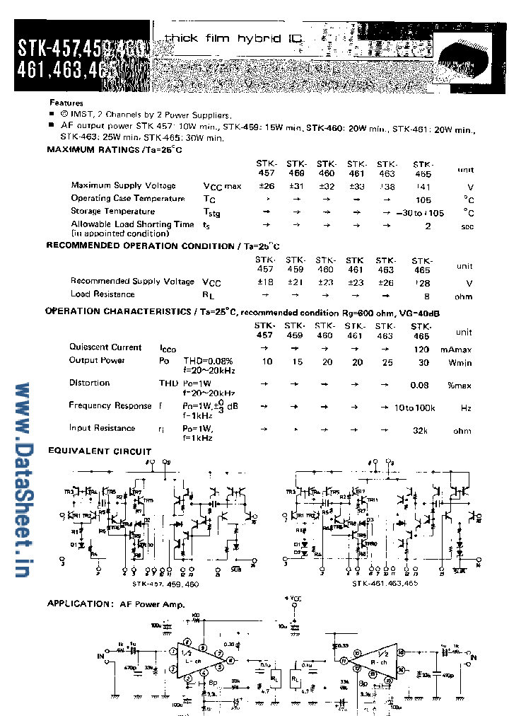 STK460_432910.PDF Datasheet