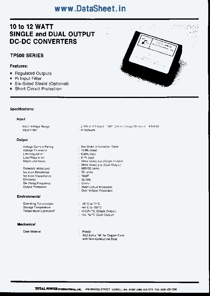 TP511_401795.PDF Datasheet