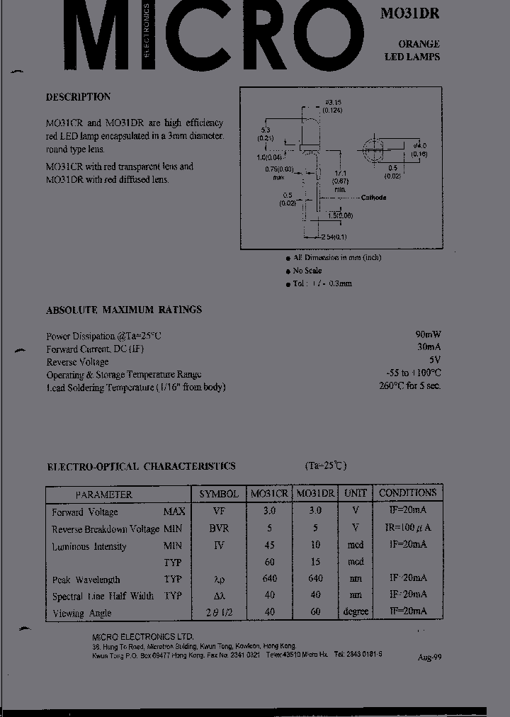 MO31DR_514809.PDF Datasheet