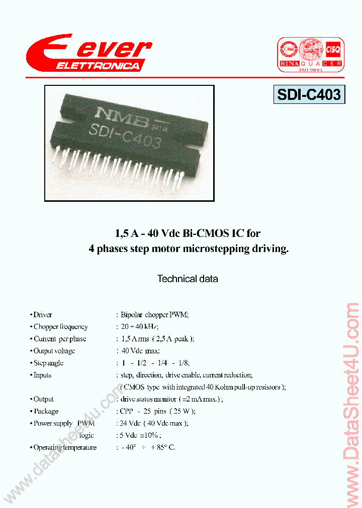 SDI-C403_517527.PDF Datasheet