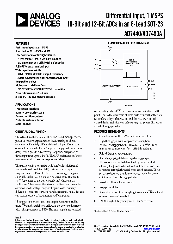 AD7450ABRM_671037.PDF Datasheet