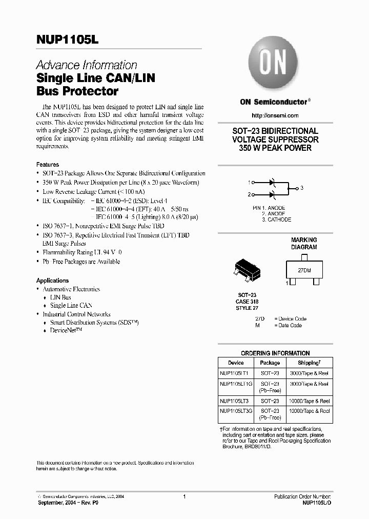 NUP1105L_561510.PDF Datasheet