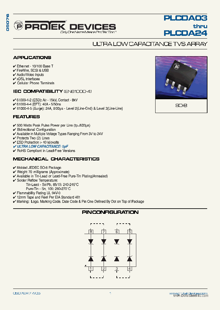 PLCDA08_729551.PDF Datasheet