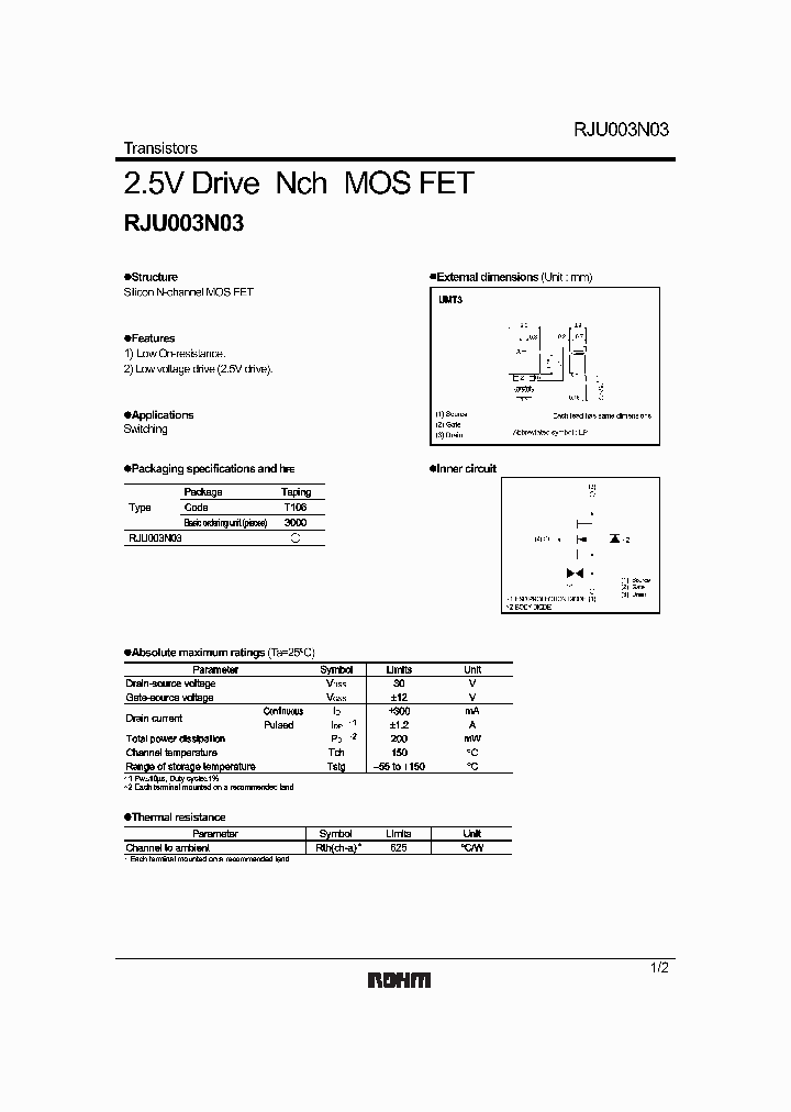 RJU003N03_598531.PDF Datasheet