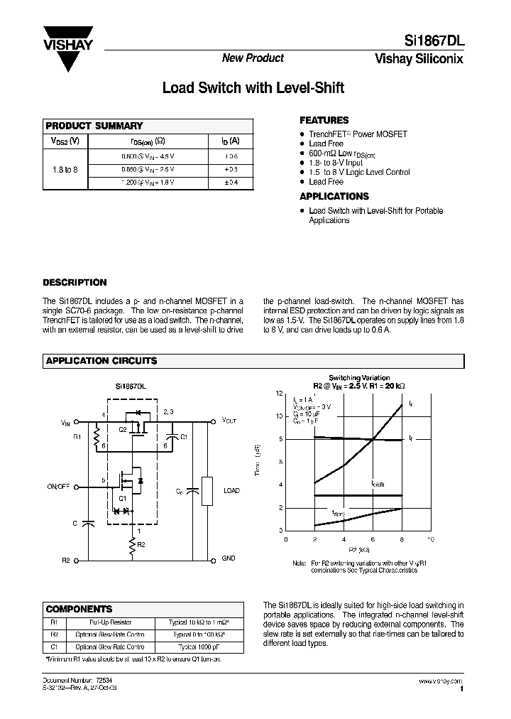 SI1867DL_657444.PDF Datasheet