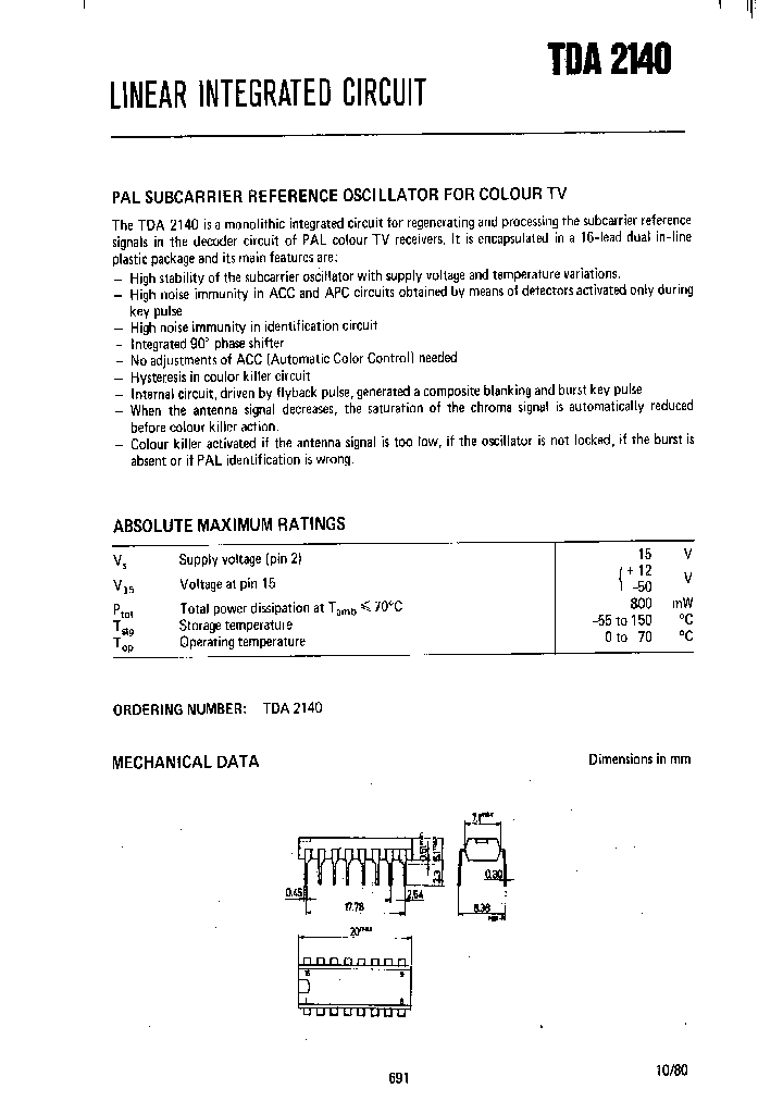 TDA2140_771218.PDF Datasheet