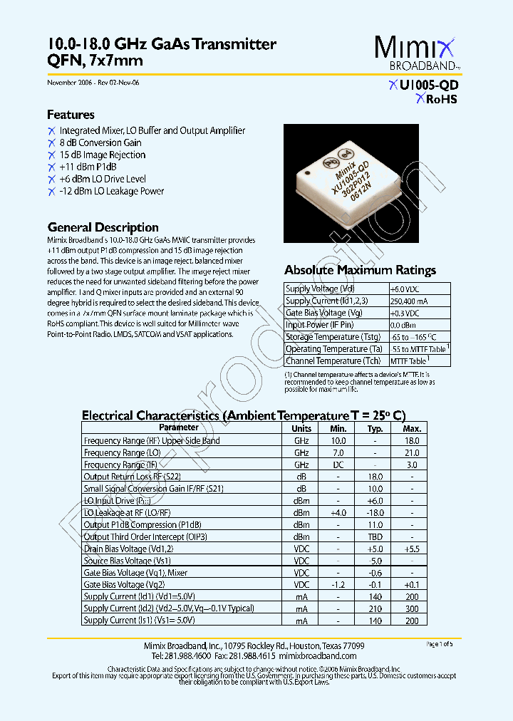 XU1005-QD_655639.PDF Datasheet