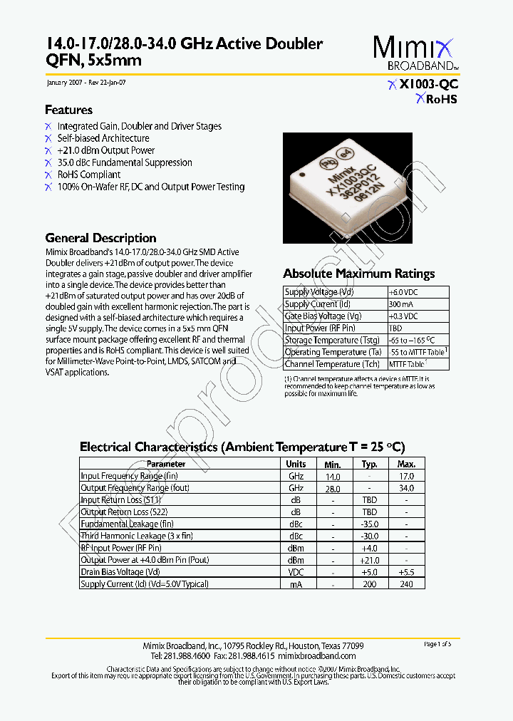 XX1003-QC_710270.PDF Datasheet