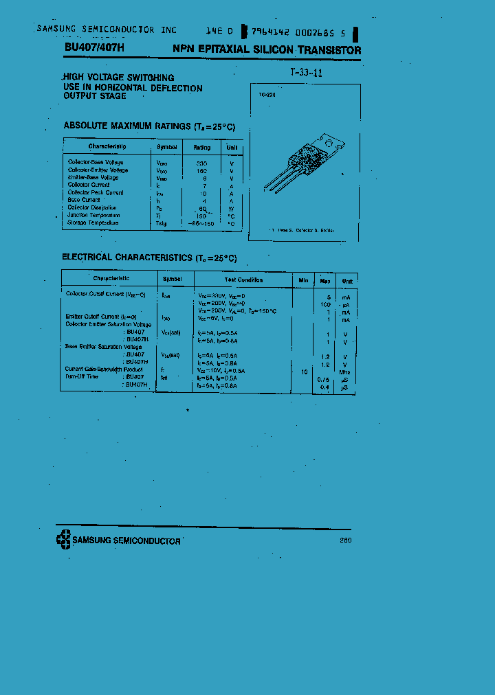 BU407_923499.PDF Datasheet