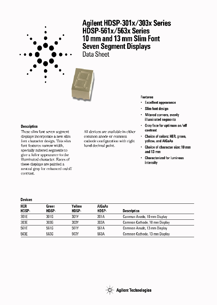 HDSP-561A-00000_1101287.PDF Datasheet