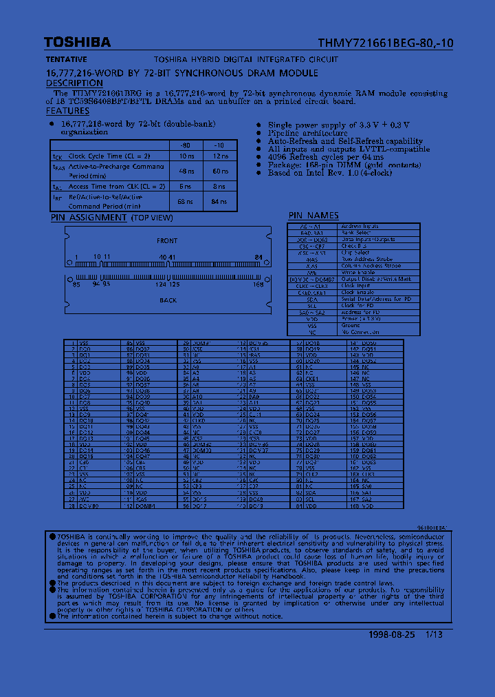 THMY721661BEG-10_887314.PDF Datasheet