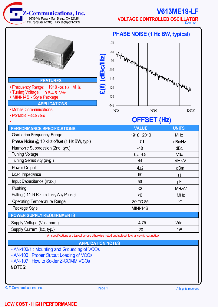 V613ME19-LF_1017192.PDF Datasheet