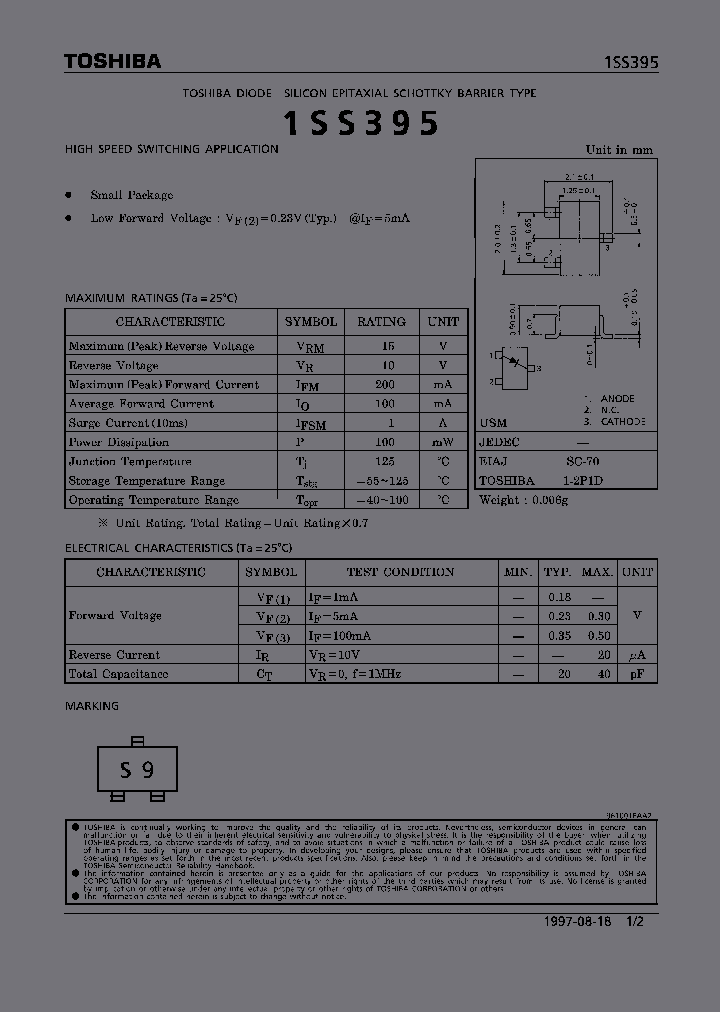 1SS395_1192639.PDF Datasheet