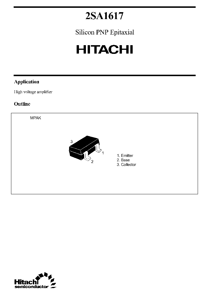 2SA1617_1194710.PDF Datasheet