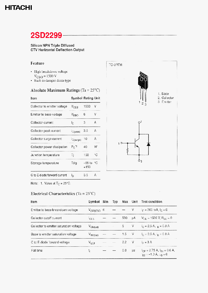 2SD2299_1136323.PDF Datasheet